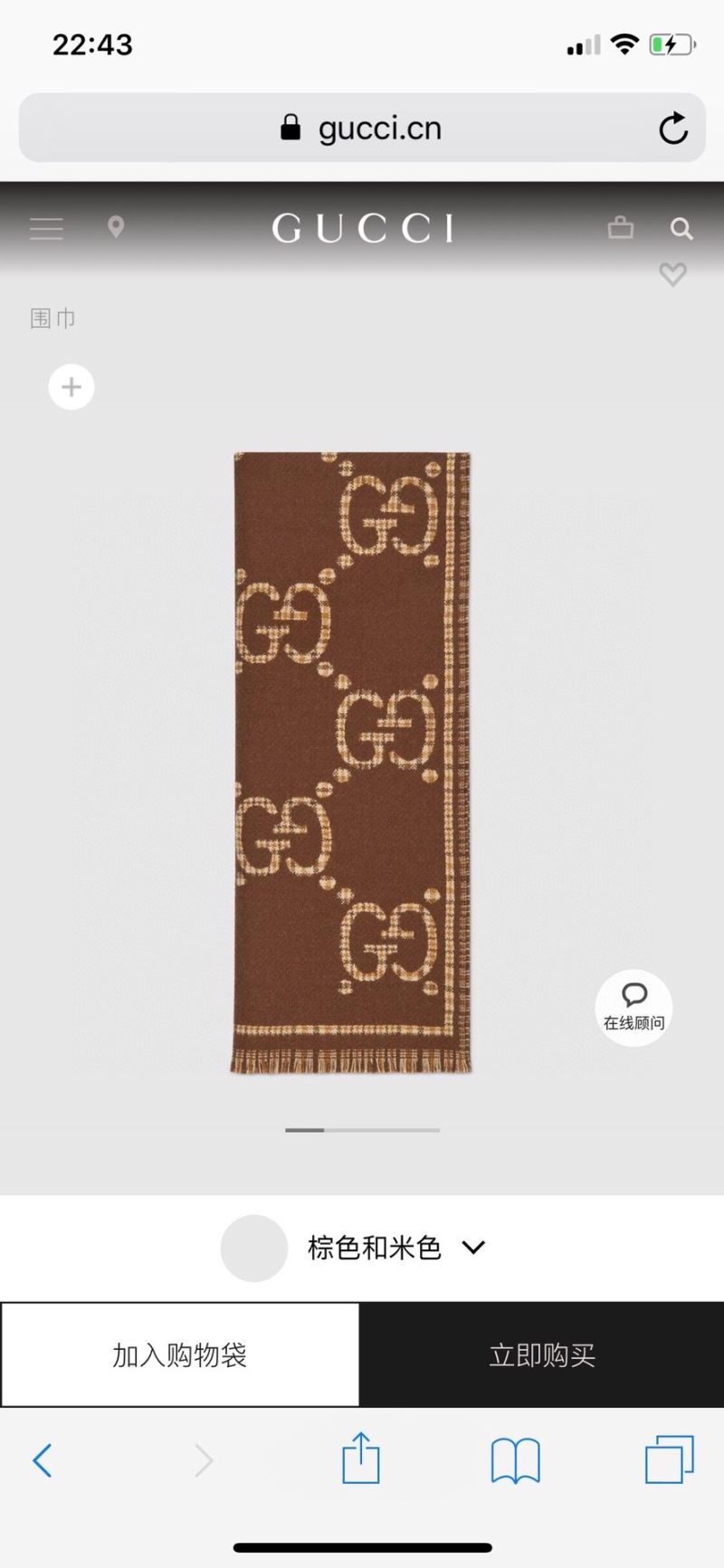 Gucci Scarf